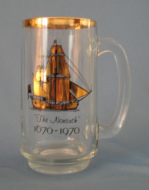 The Nonsuch 1670-1970 souvenir glass mug