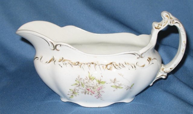 Wedgwood & Co. England semi-porcelain gravy boat