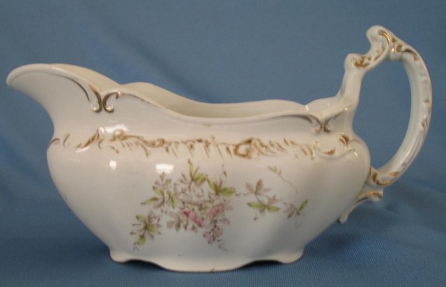 Wedgwood & Co. England semi-porcelain gravy boat