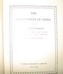 The Civilization of India by Rene Grousset