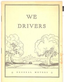 We Drivers booklet from General Motors