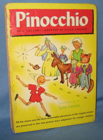 Pinocchio by C. Collodi, adapted by Allen Chaffee, illustrated by Lois Lenski