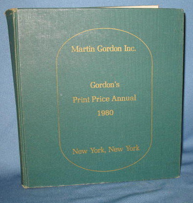 Gordon's Print Price Annual 1980