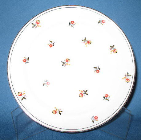 Homer Laughlin Nautilus Cardinal salad plate