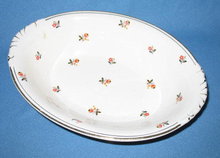 Homer Laughlin Nautilus Cardinal oval vegetable bowl
