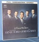 Tennessee Ernie Ford & The Jordanaires: A Friend We Have 33 LP record