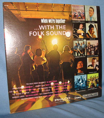 When We're Together with the Folk Sound 33 LP record
