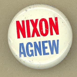 Nixon Agnew pinback
