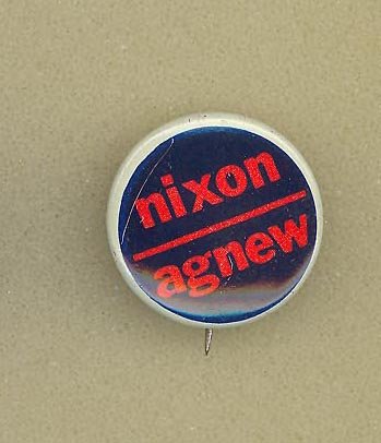 Nixon Agnew pinback
