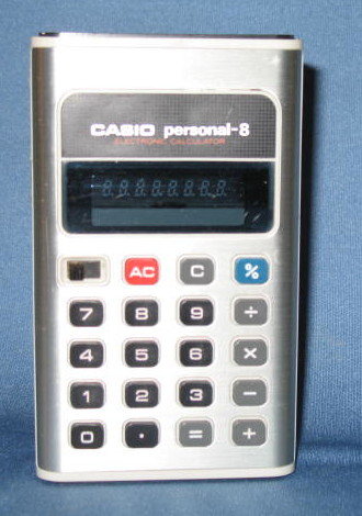 Casio Personal-8 electronic calculator