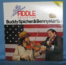 The Great American Fiddle Collection: Buddy Spicher and Benny Martin 33 RPM LP 2 record set