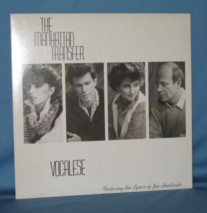 The Manhattan Transfer: Vocalese 33 RPM LP record