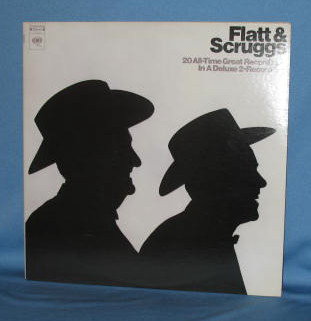 Flatt & Scruggs: 20 All-Time Great Recordings in a Deluxe 2-Record Set 33 RPM LP records