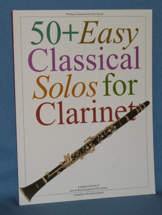 50 & Easy Classical Solos for Clarinet