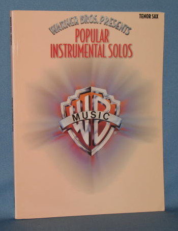 Warner Bros. Presents Popular Instrumental Solos for Tenor Sax