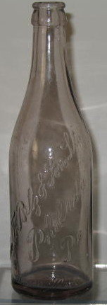 John F. Betz & Son Ltd., Philadelphia PA embossed beverage bottle