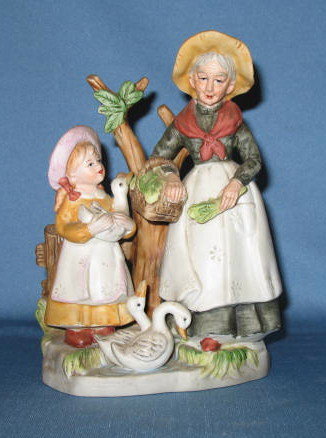 Goose Girl Figurine