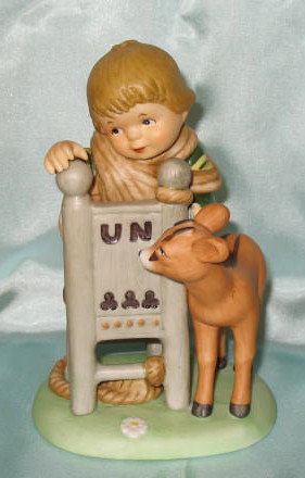 Franklin Porcelain The U. N. Children collection Fritz from Austria