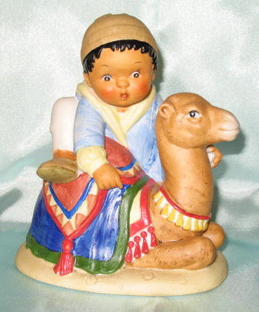 Franklin Porcelain The U. N. Children collection Khalil from Morocco