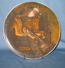 Knowles Norman Rockwell Christmas 1978 plate