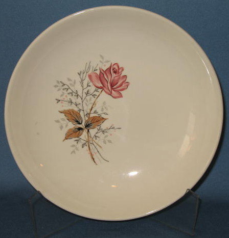 Canonsburg Royal Rose soup bowl
