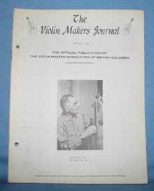 The Violin Makers Journal June-July1963