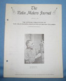 The Violin Makers Journal June-July1963