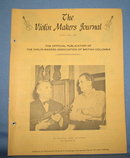 The Violin Makers Journal March-April 1964