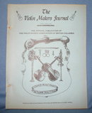 The Violin Makers Journal May-June 1964