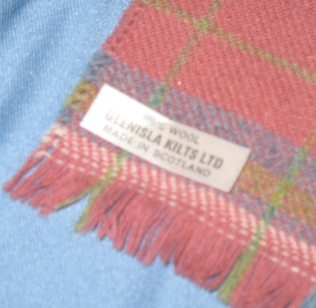 Glenisla Kilts Ltd. 100% Wool scarf