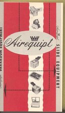 Airequipt Darkroom and Slide Equipment brochure