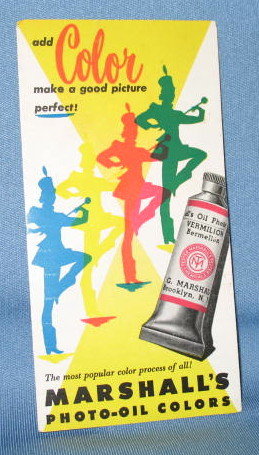 Add Color Make a Good Picture Perfect from Marshall's Photo-Oil Colors