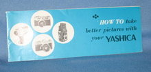 How to take Better Pictures with Your Yashica Booklet