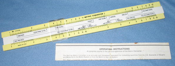 Sterling Metric Converter