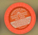 Brookfield Dairy, Hellertown PA orange pineapple juice drink bottle cap