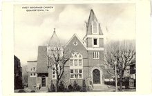 First Reformed Church, Quakertown Pennsylvania postcard