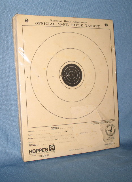 Hoppe's National Rifle Association 50-ft. Rifle Targets sealed pack