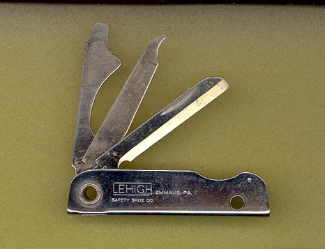 Lehigh Safety Shoe C., Emmaus PA pen knife