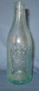 W. A. French & Co., Red Bank, NJ embossed beverage bottle