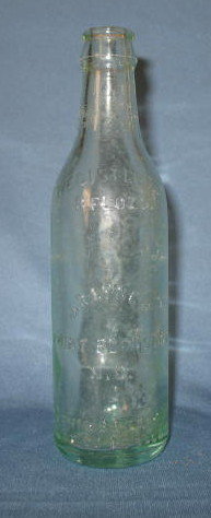 J. R. Lynch, Point Pleasant, NJ embossed beverage bottle