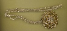 Monet goldtone necklace