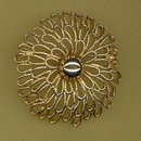Trifari goldtone brooch