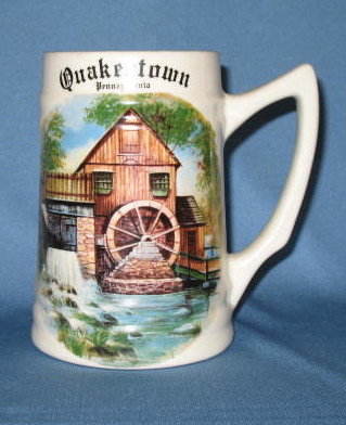Quakertown Pennsylvania ceramic mug