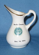 Bucks County Dec. 14, 1974 creamer