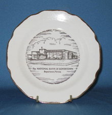 National Bank of Boyertown (PA) plate