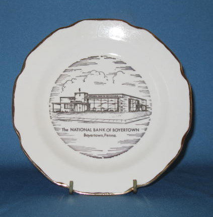 National Bank of Boyertown (PA) plate