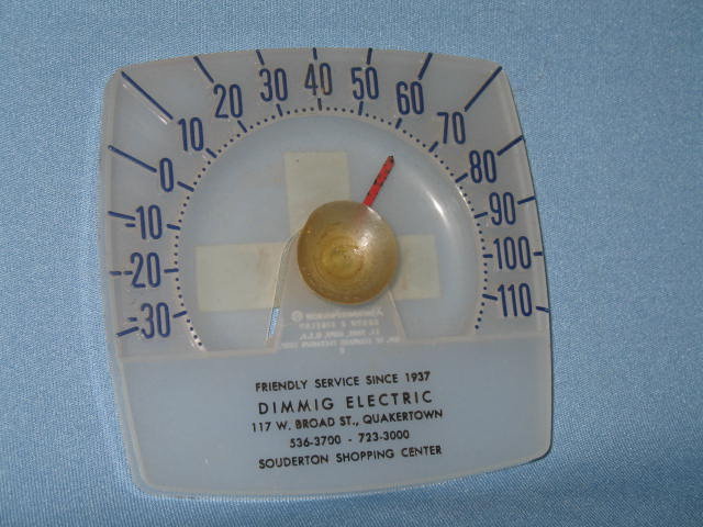 Dimmig Electric Quakertown and Souderton PA window thermometer