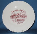 Perkasie (PA) Historical Society plate, Menlo Park, Nov. 5, 1972