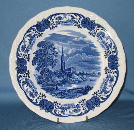W. H. Grindley & Co. Ltd. Scenes After Constable dinner plate