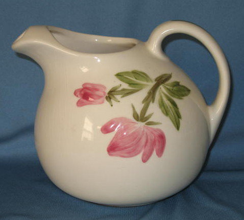 Continental Kilns Green Arbor pitcher with ice lip